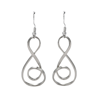 Faith Silver Earrings - The Faith Collection